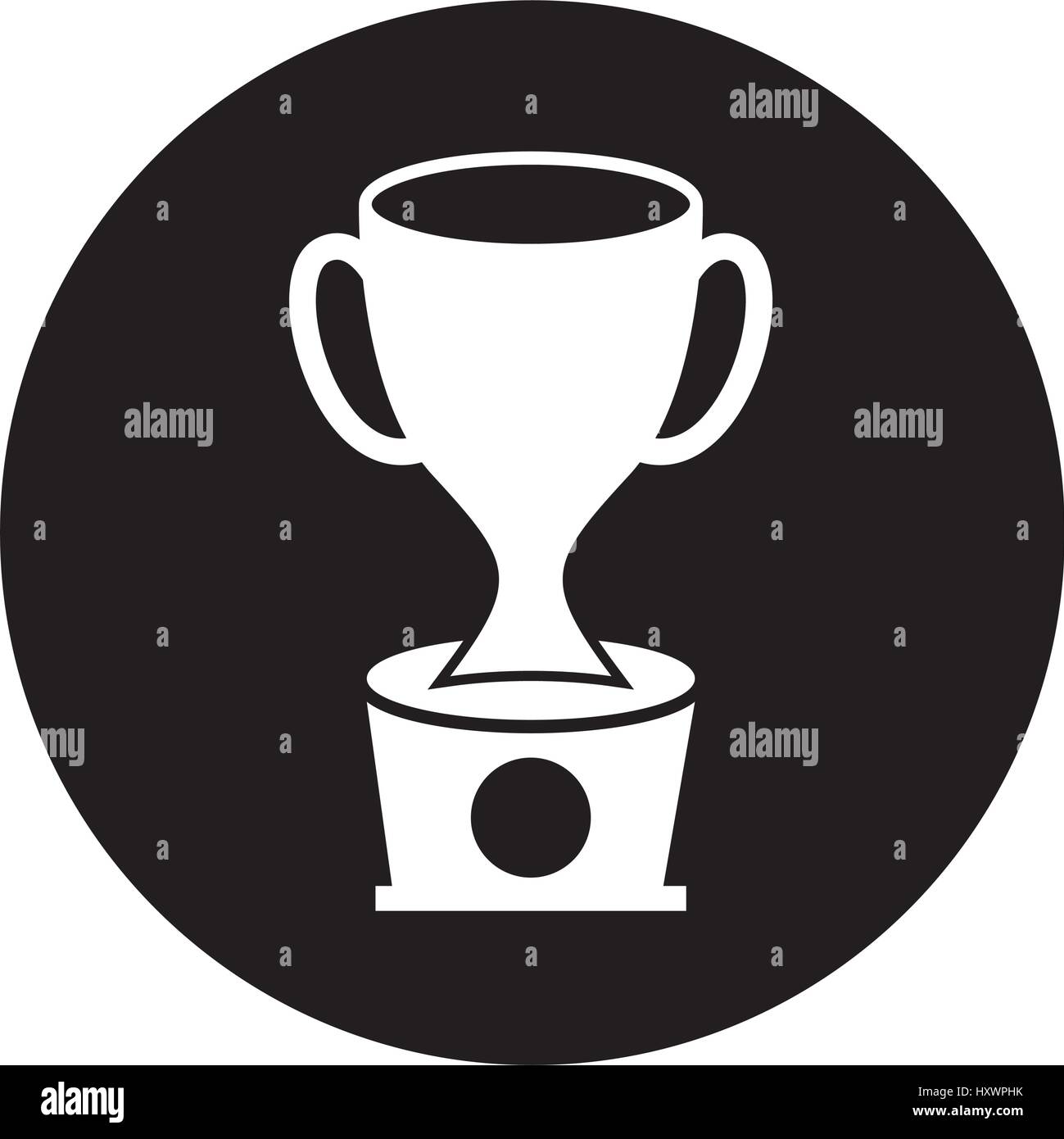 trophy cup isolated icon Stock Vector Image & Art - Alamy