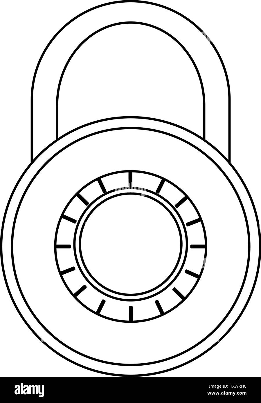 safety lock icon image Stock Vector Image & Art - Alamy