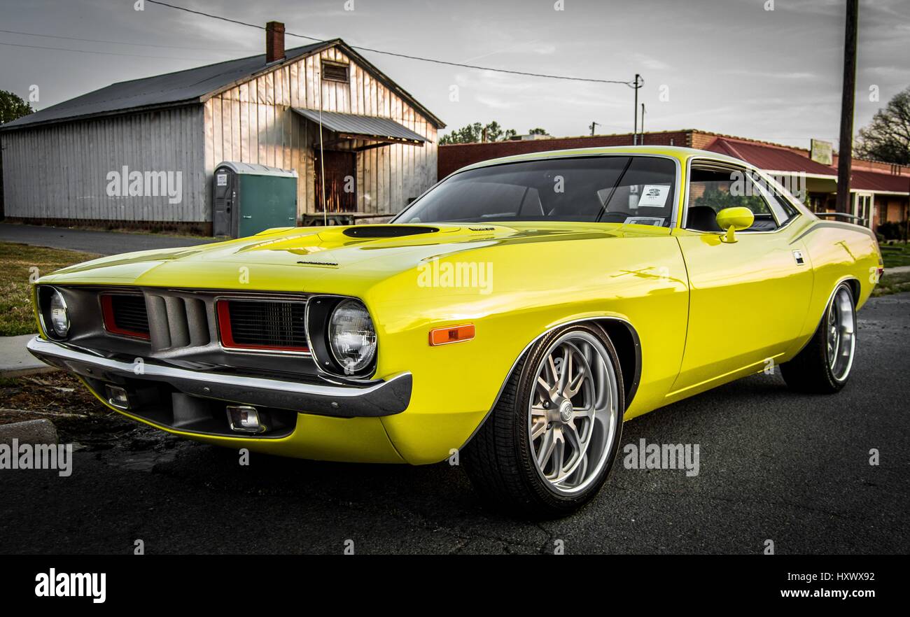 Plymouth 'Cuda Stock Photo