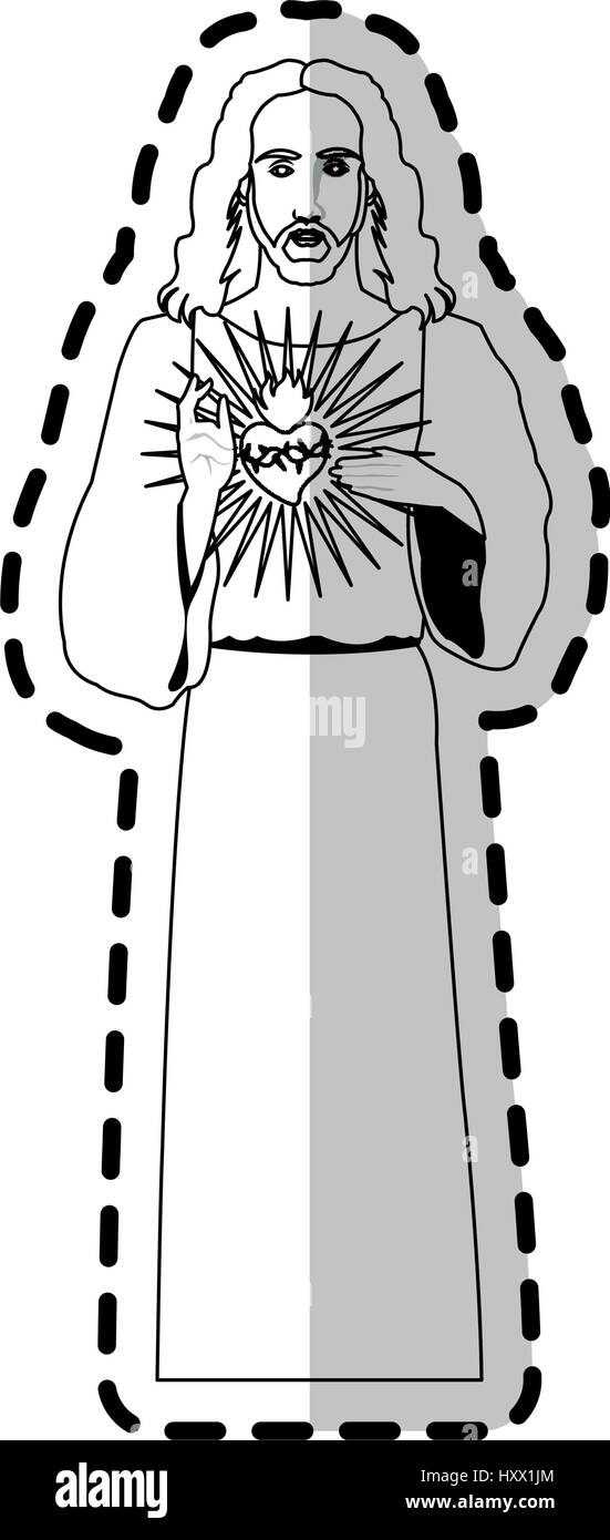 jesus christ christian icon image vector illustration design Stock ...