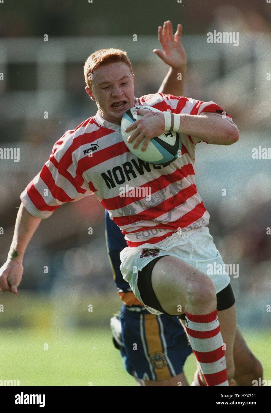 KRIS RADLINSKI WIGAN RLFC 22 August 1996 Stock Photo Alamy