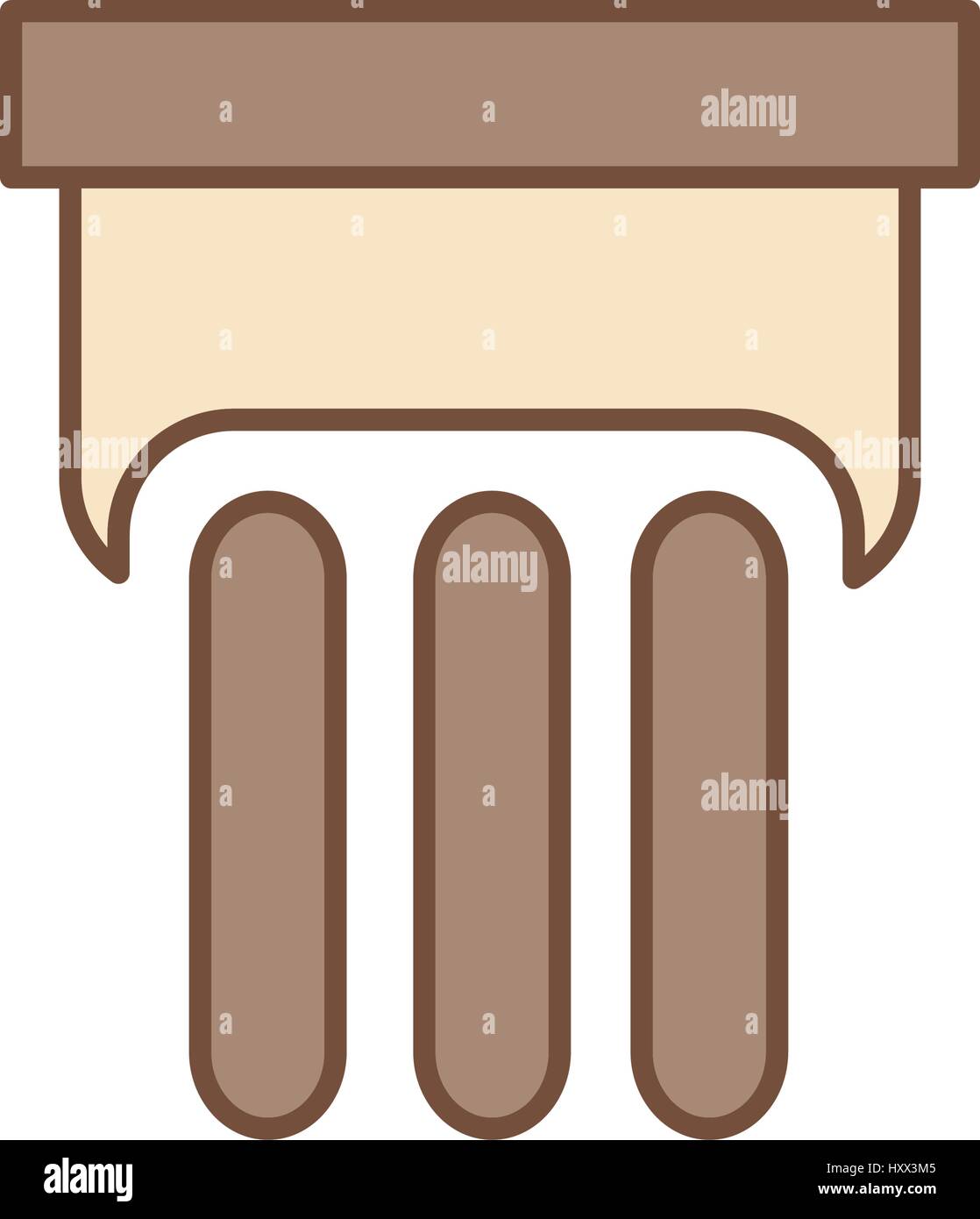 Ancient columns icon cartoon Stock Vector Image & Art - Alamy