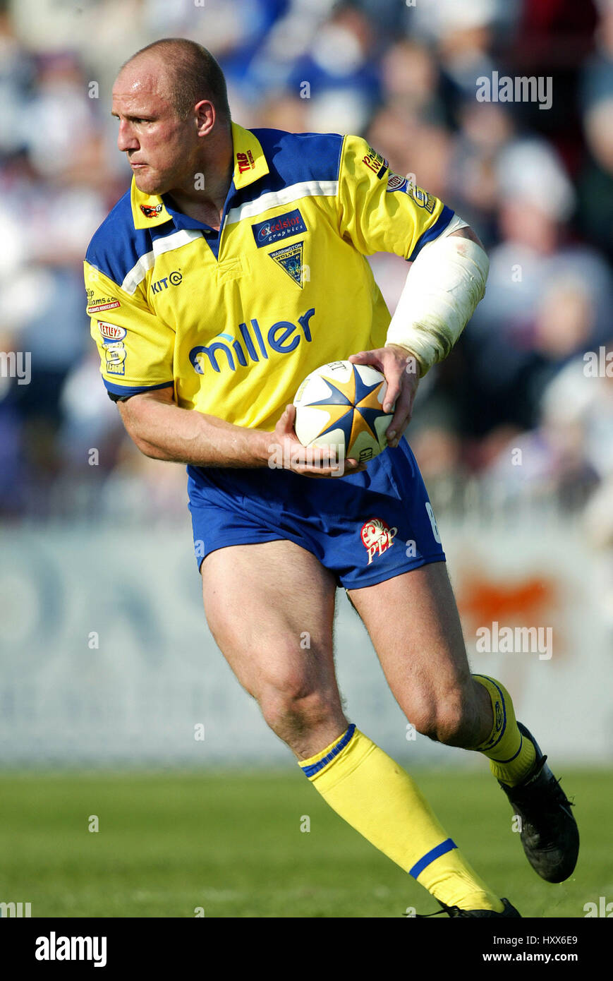 MARK HILTON WARRINGTON WOLVES RLFC WAKEFIELD WAKEFIELD 07 April 2002 ...