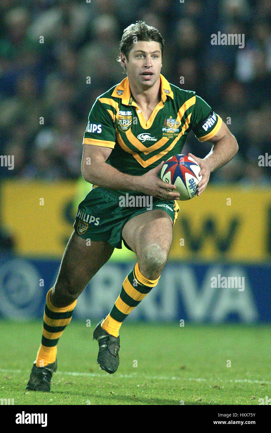 LUKE RICKETSON AUSTRALIA KC STADIUM HULL ENGLAND 15 November 2003 Stock ...