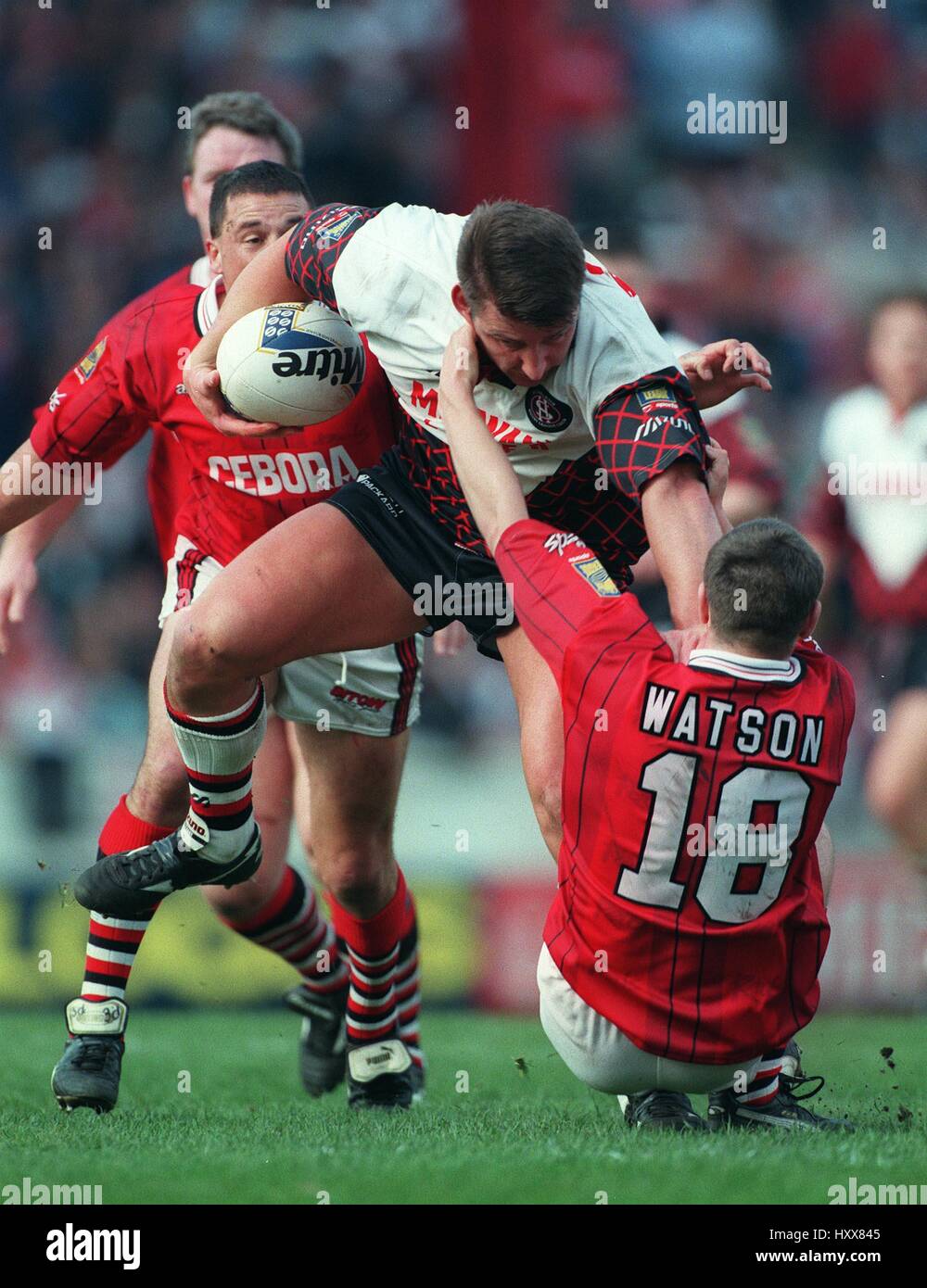 JULIAN O'NEILL & IAN WATSON SALFORD V ST.HELENS RL 24 March 1997 Stock