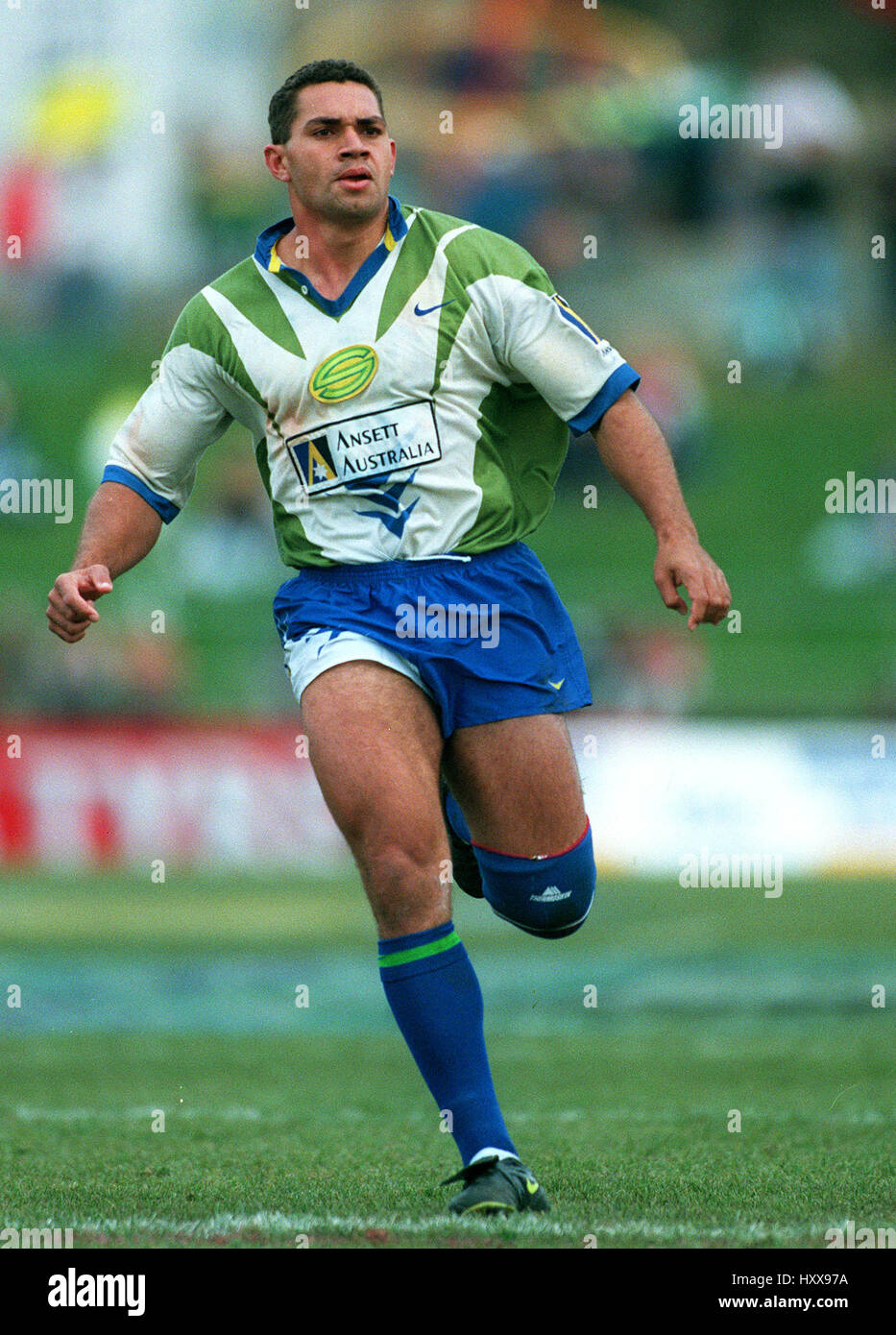 DAVID WESTLEY CANBERRA RAIDERS 14 July 1997 Stock Photo - Alamy