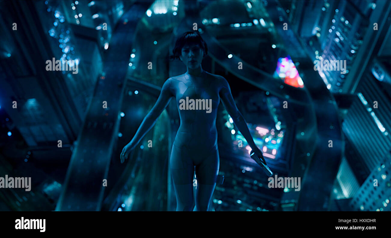 GHOST IN THE SHELL (2017)  SCARLETT JOHANSSON  RUPERT SANDERS (DIR)  UNIVERSAL PICTURES/MOVIESTORE COLLECTION LTD Stock Photo