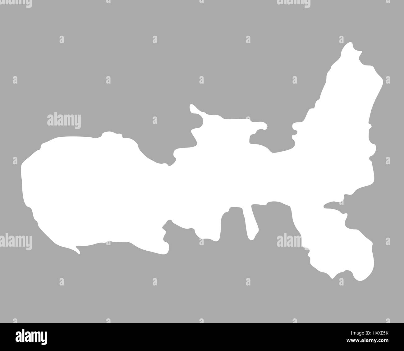 Map of Elba Stock Photo Alamy
