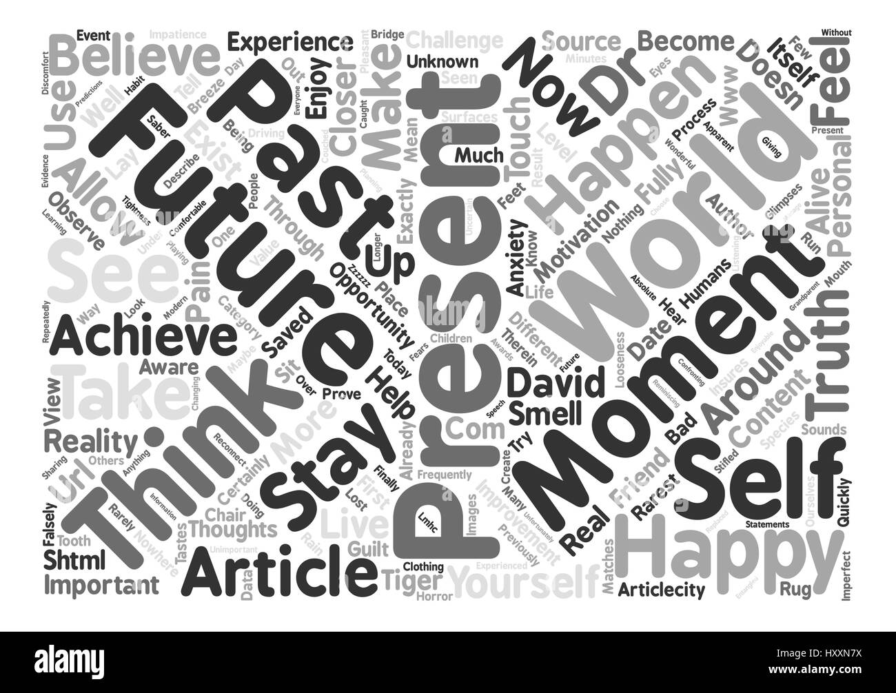 Where Is Your Happiness Past Present Or Future Text Background Word Stock Vector Image Art Alamy