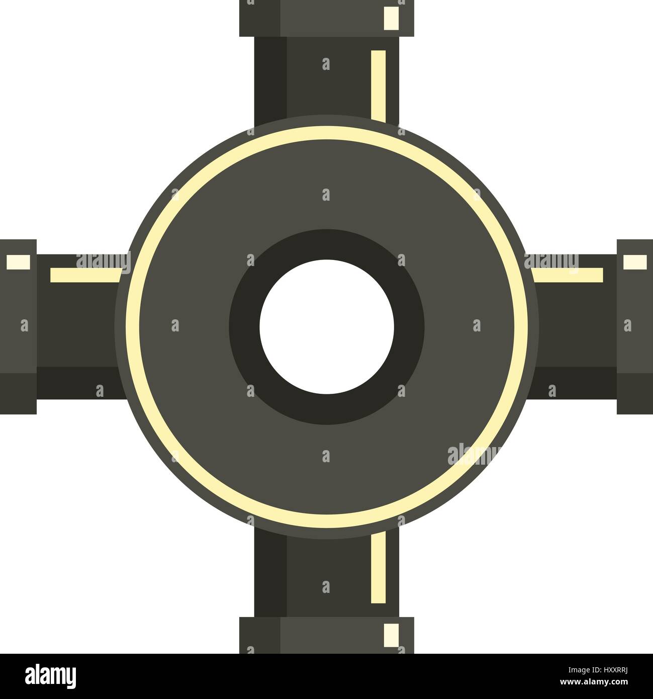 Iron cross fitting Stock Vector Images - Alamy