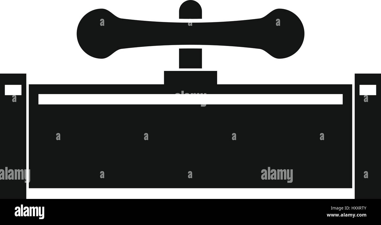 Plumbing valve icon, simple style Stock Vector Image & Art - Alamy
