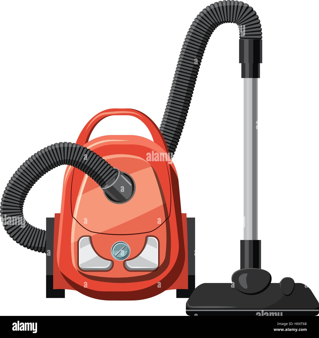 Red vacuum cleaner icon, cartoon style Stock Vector Image & Art Alamy