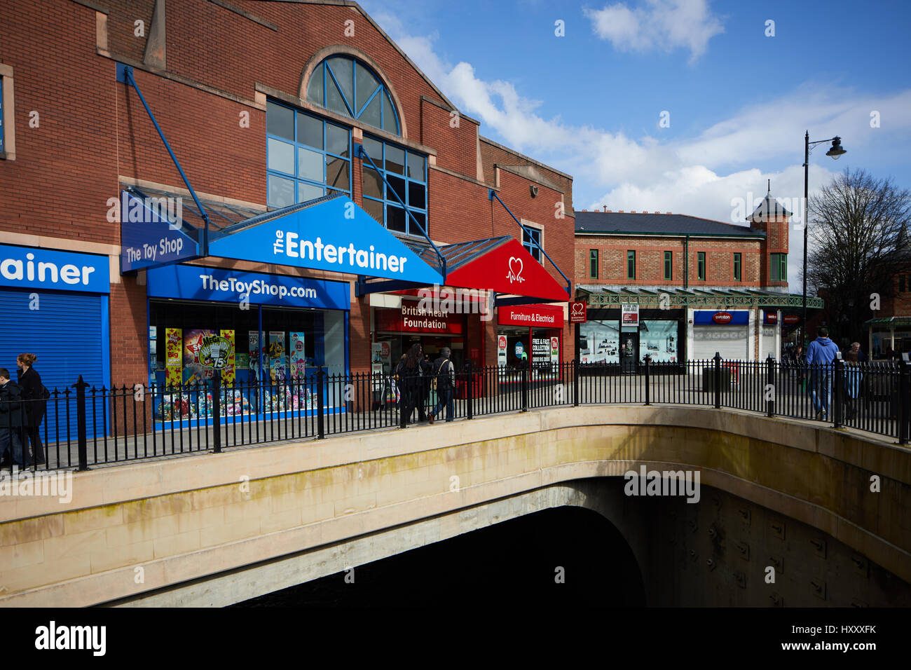 Warren Street part of Stockport Merseyway shopping precinct, Manchester