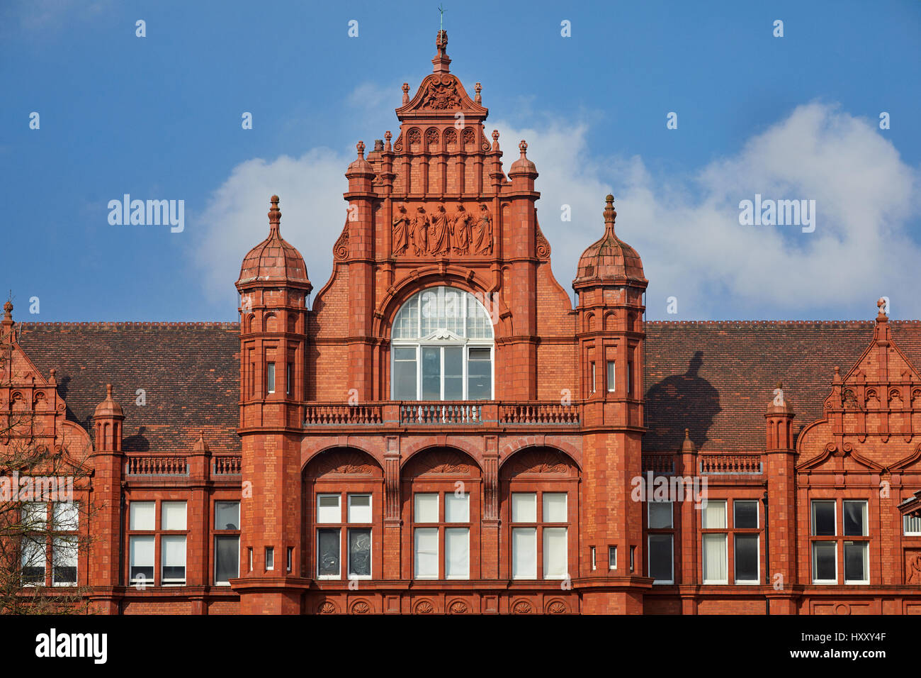 Grade II listed Peel Park Campus, Peel Building originally for Salford