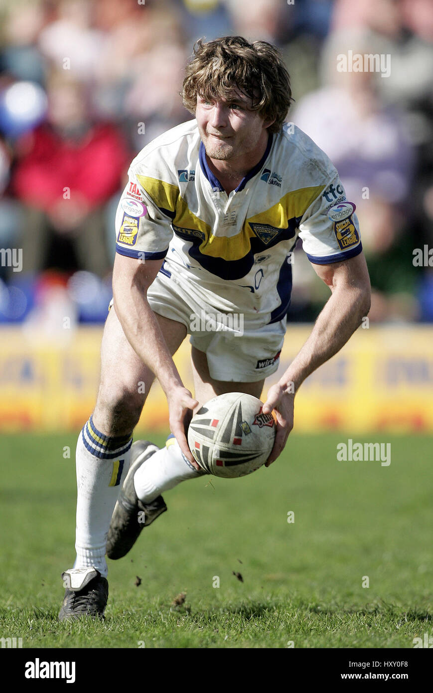 David Gleeson Rugby MARK GLEESON WARRINGTON WOLVES RLFC HALLIWELL JONES STADIUM WARRINGTON ...