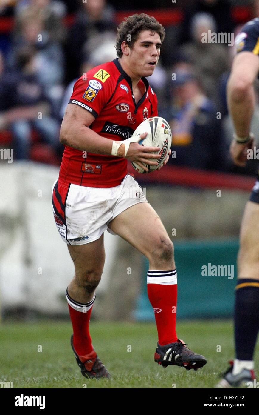 LEE JEWITT SALFORD CITY REDS RLFC THE WILLOWS SALFORD MANCHESTER ENGLAND 11 February 2007 Stock Photo
