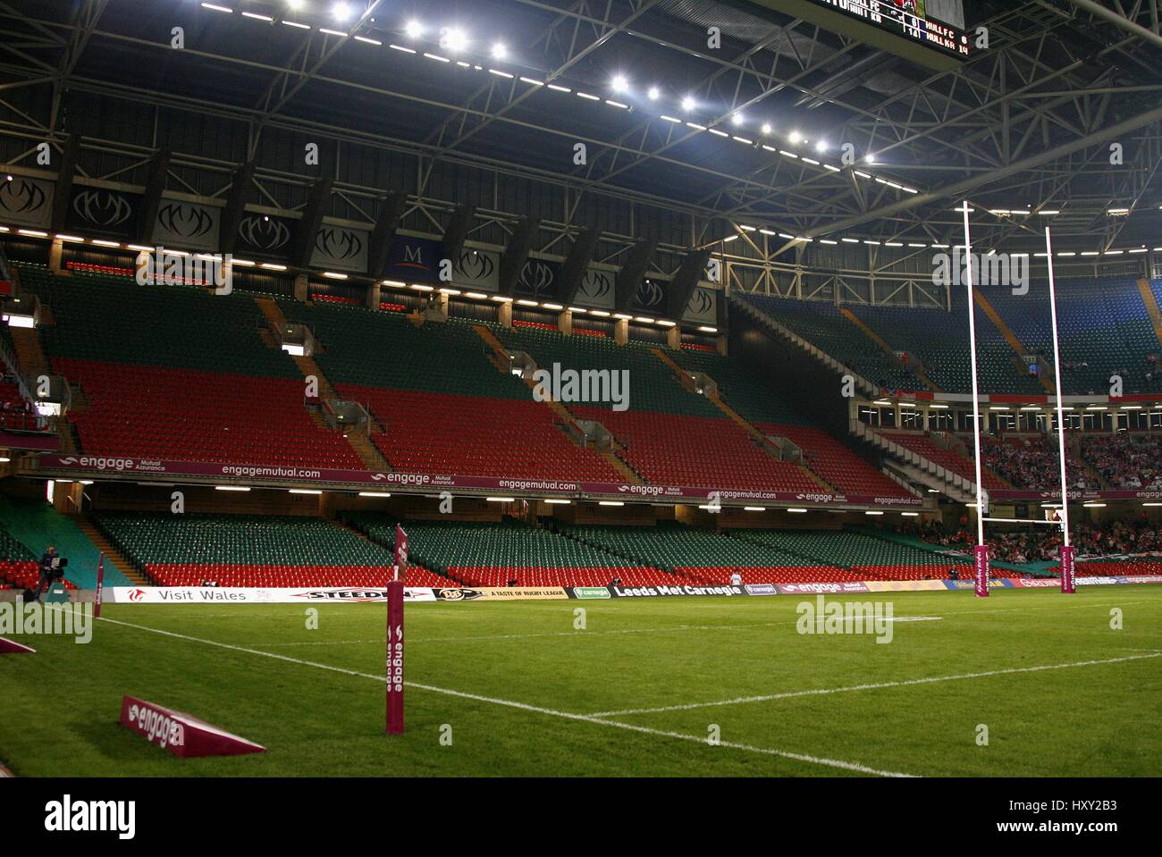 EMPTY SEATS AT MILLENIUM MAGIC MILLENIUM STADIUM CARDIFF MILLENIUM STADIUM CARDIFF WALES 05 May 2007 Stock Photo