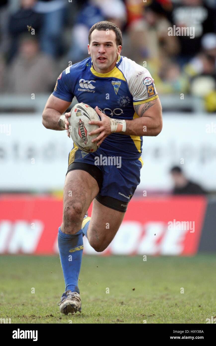 LOUIS ANDERSON WARRINGTON WOLVES RLFC THE HALLIWELL JONES STADIUM ...