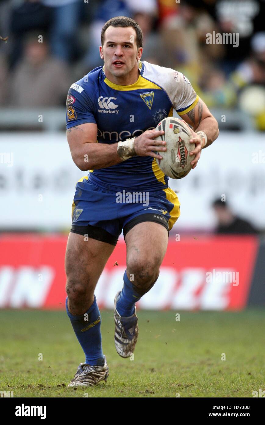 LOUIS ANDERSON WARRINGTON WOLVES RLFC THE HALLIWELL JONES STADIUM ...