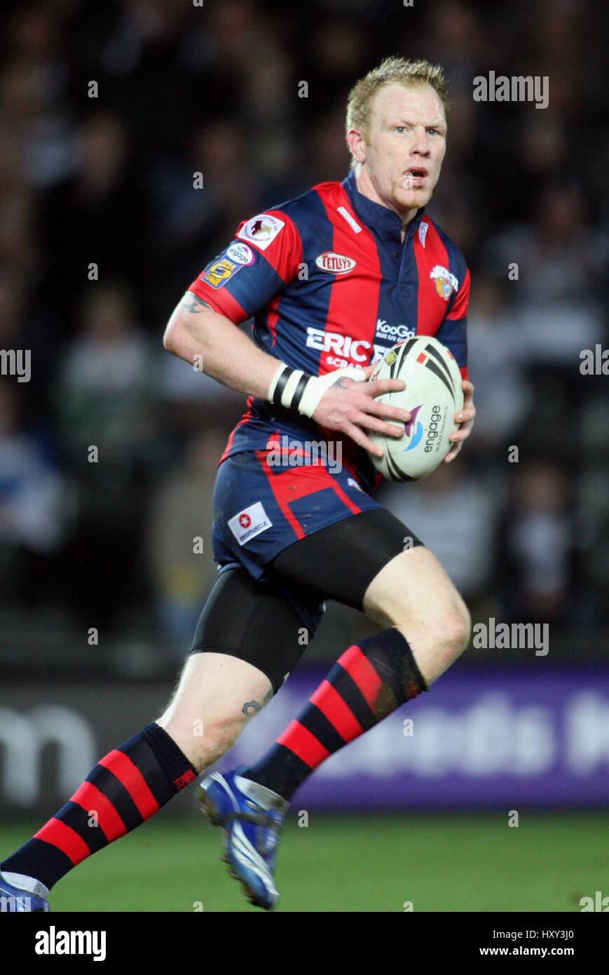 PAUL RILEY WAKEFIELD TRINITY WILDCATS KC STADIUM HULL ENGLAND 14 March 2008 Stock Photo