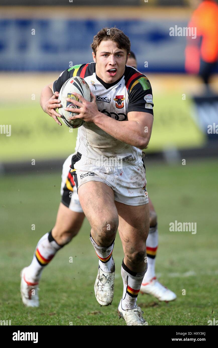 SAM BURGESS BRADFORD BULLS RLFC GRATTAN STADIUM ODSAL BRADFORD ENGLAND