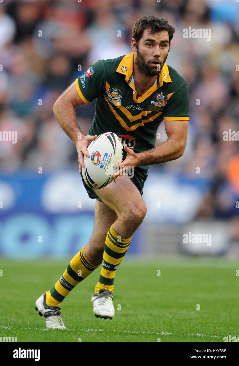 CAMERON SMITH AUSTRALIA RL DW STADIUM WIGAN ENGLAND 31 October 2009 ...