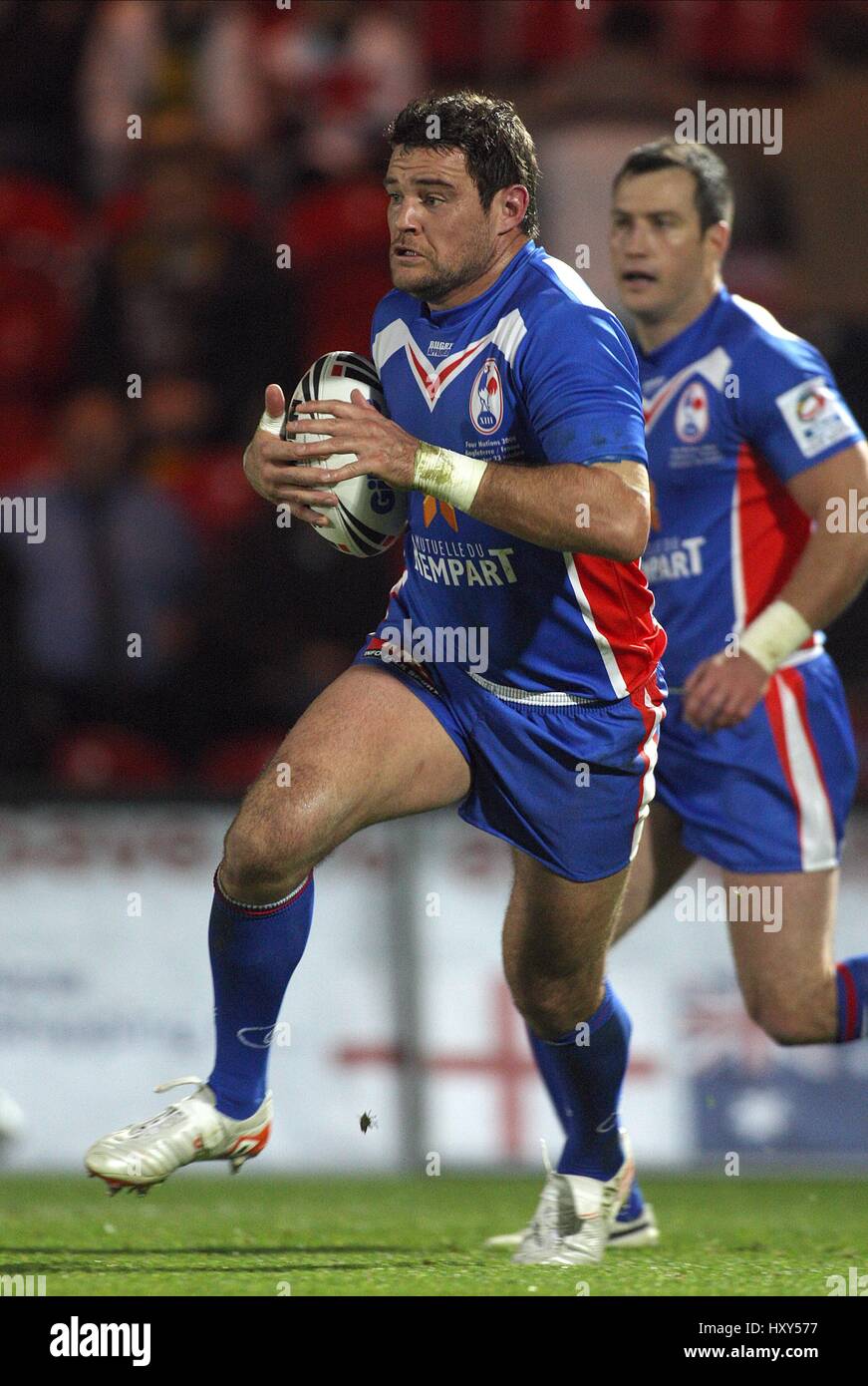 DAVID FERRIOL FRANCE RUGBY LEAGUE KEEPMOAT STADIUM DONCASTER ENGLAND 23 October 2009 Stock Photo