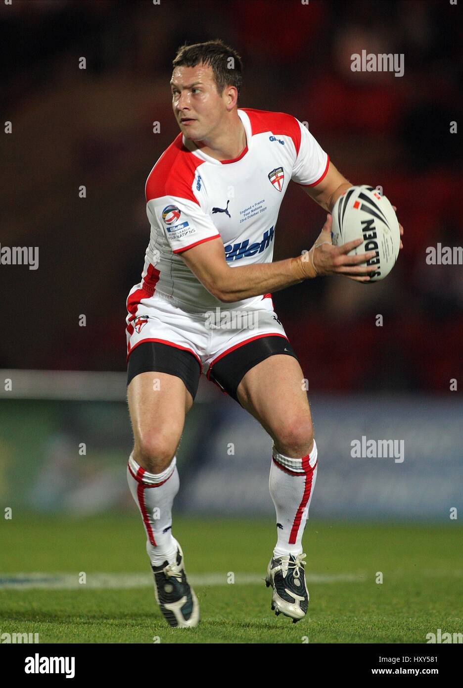 DANNY MCGUIRE ENGLAND RUGBY LEAGUE KEEPMOAT STADIUM DONCASTER ENGLAND ...