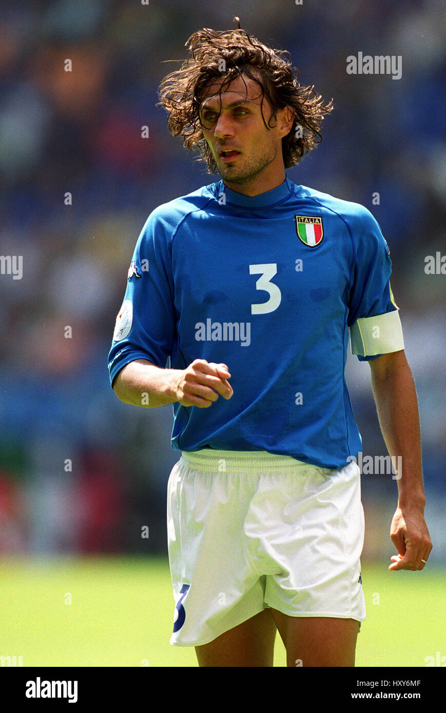 PAOLO MALDINI ITALY & AC MILAN FC 11 June 2000 Stock Photo Alamy
