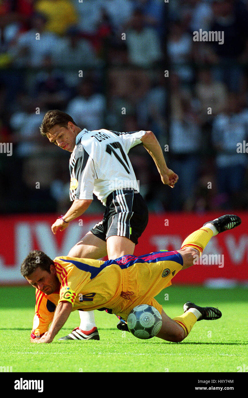 Carte Adrien Ilie - UEFA Euro 2000 - Équipe De Roumanie - Rookie Card - Kop Football