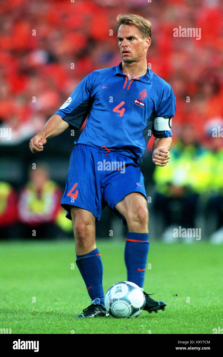 FRANK DE BOER HOLLAND & FC BARCELONA 16 June 2000 Stock Photo