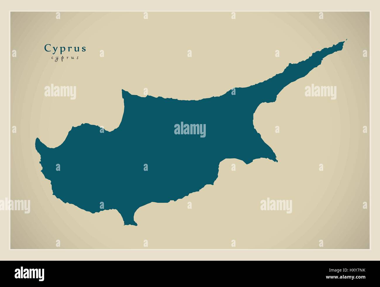 Cyprus island country city island Stock Vector Images - Alamy