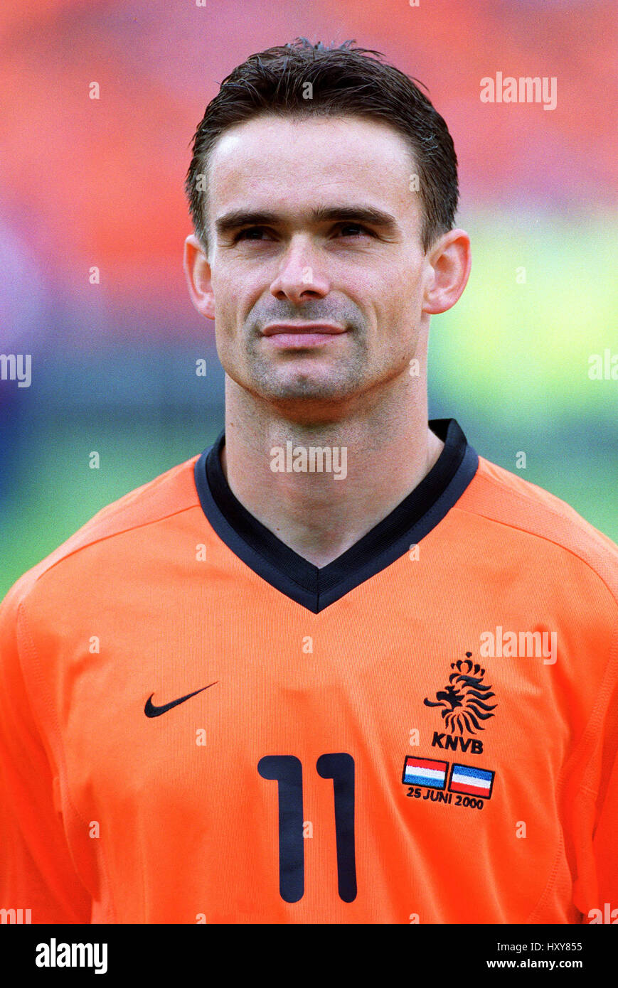 MARC OVERMARS HOLLAND & ARSENAL FC 25 June 2000 Stock Photo - Alamy