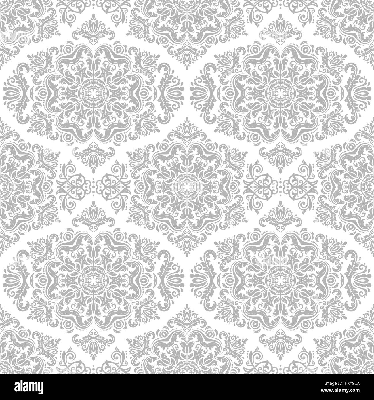 Seamless Damask Background Stock Photo Alamy