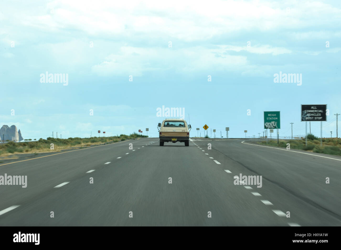 New Mexico, Highway Stock Photo Alamy