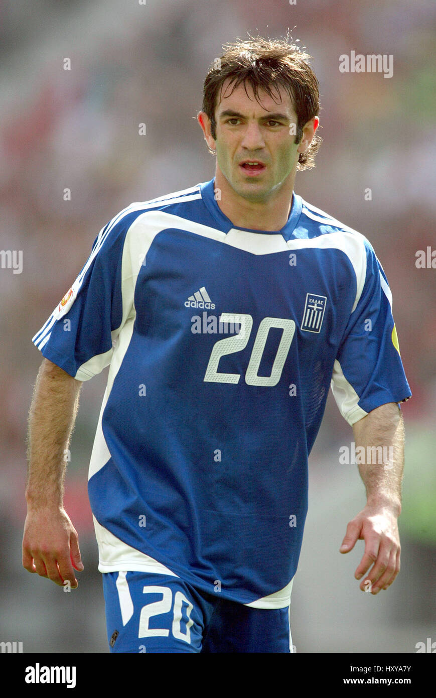 GEORGIOS KARAGOUNIS GREECE DRAGAO PORTO PORTUGAL 13 June 2004 Stock Photo