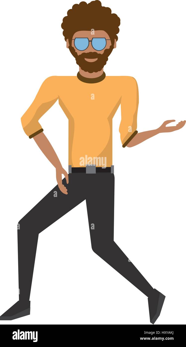 Large group of people arts culture and entertainment Stock Vector