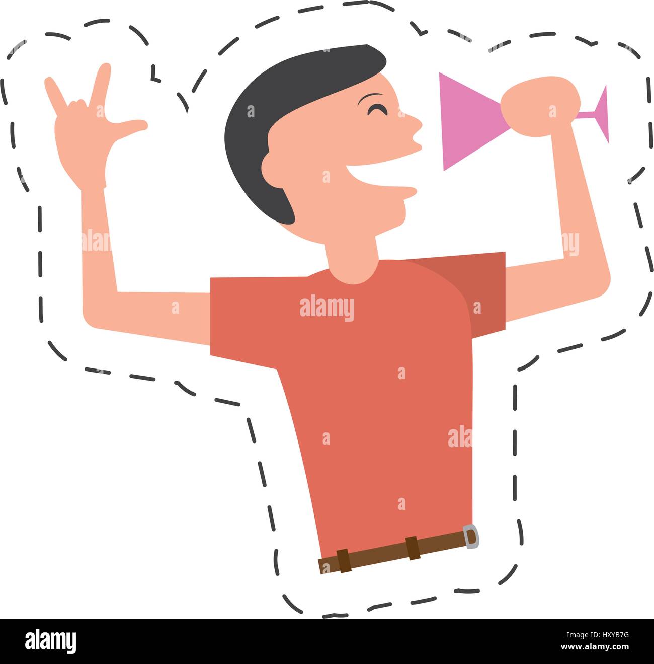 Arts culture and entertainment social group Stock Vector Images Alamy