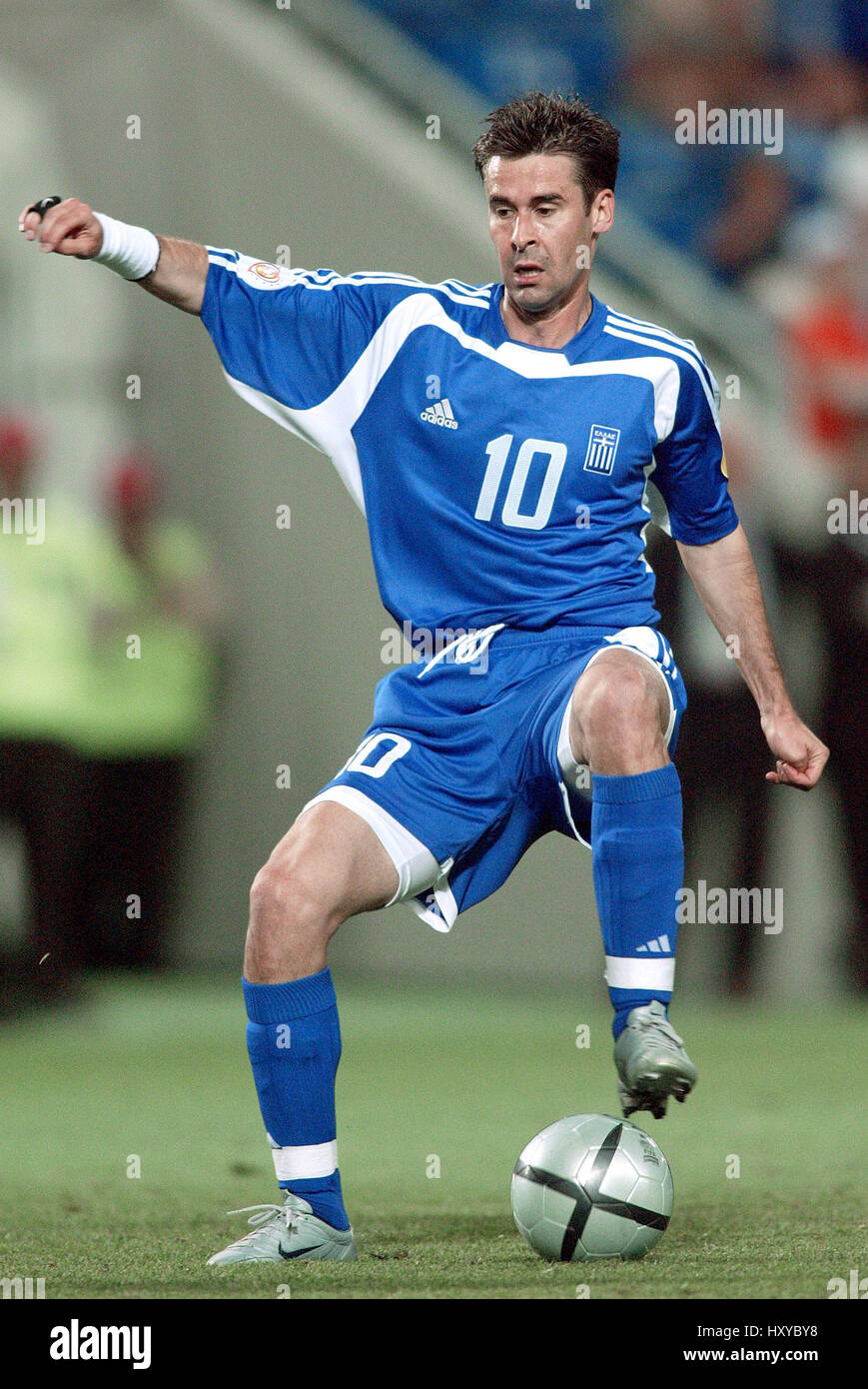 VASSILIOS TSIARTAS GREECE & AEK ATHENS FC FAROLOULE STADIUM FARO