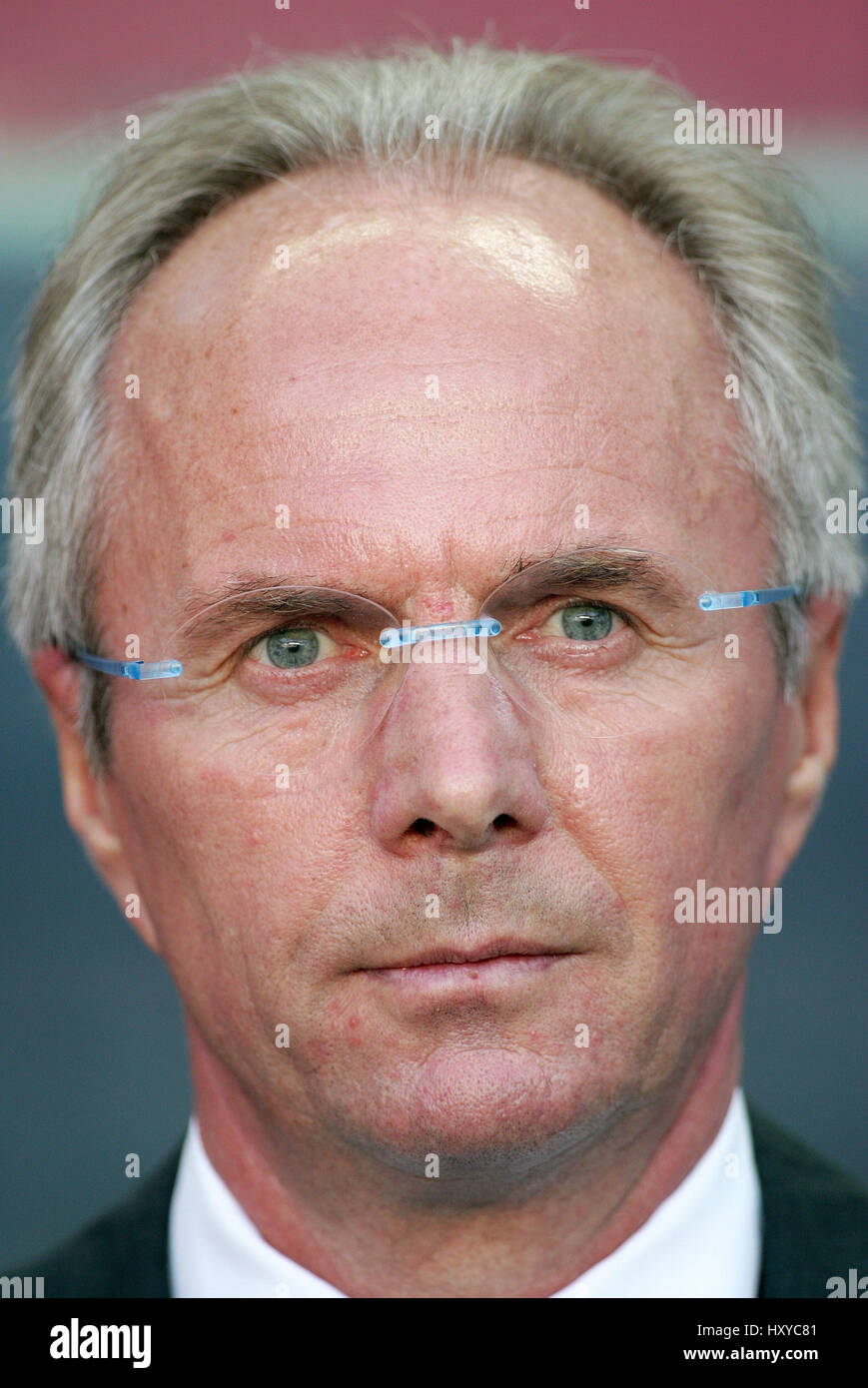SVEN GORAN ERIKSSON ENGLAND MANAGER LUZ STADIUM LISBON PORTUGAL 21 June ...
