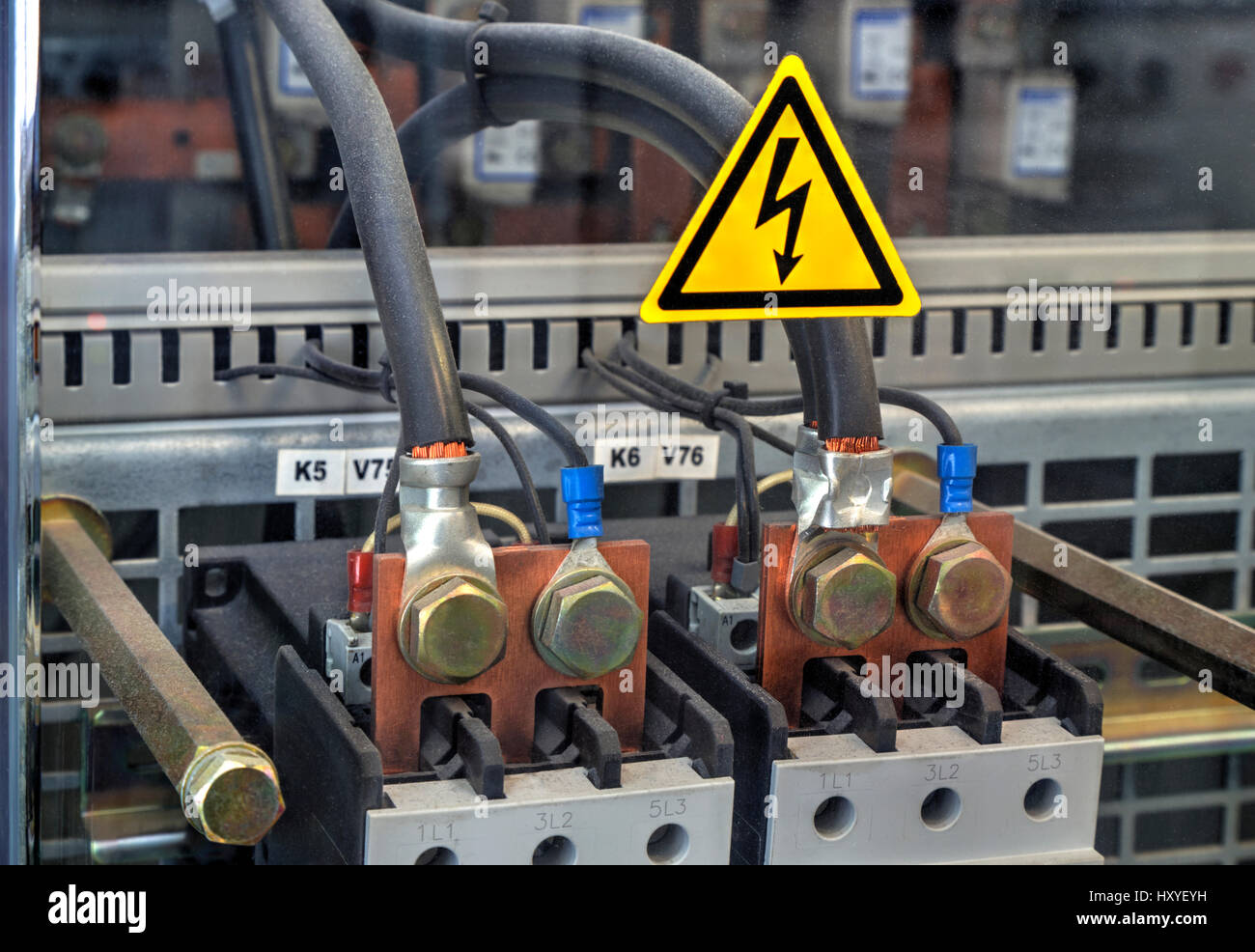 Components from power supply modules hires stock photography and