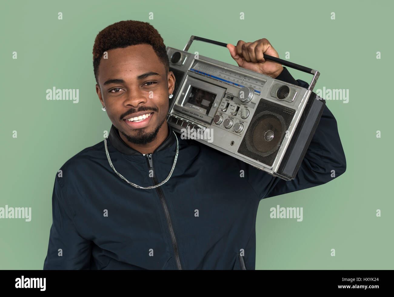 African Guy Studio Shoot Portrait People Race Stock Photo Alamy