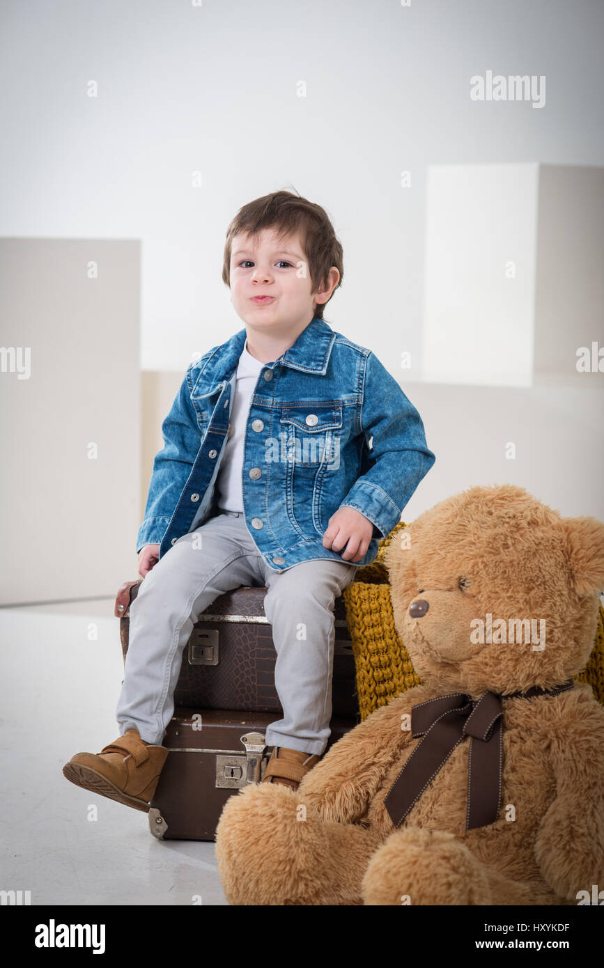 boys teddy bear jacket