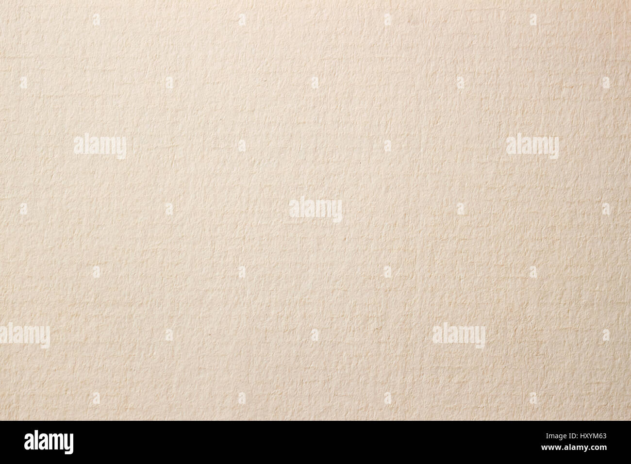 Texture of light cream paper for artwork. Background for design with copy space. Stock Photo
