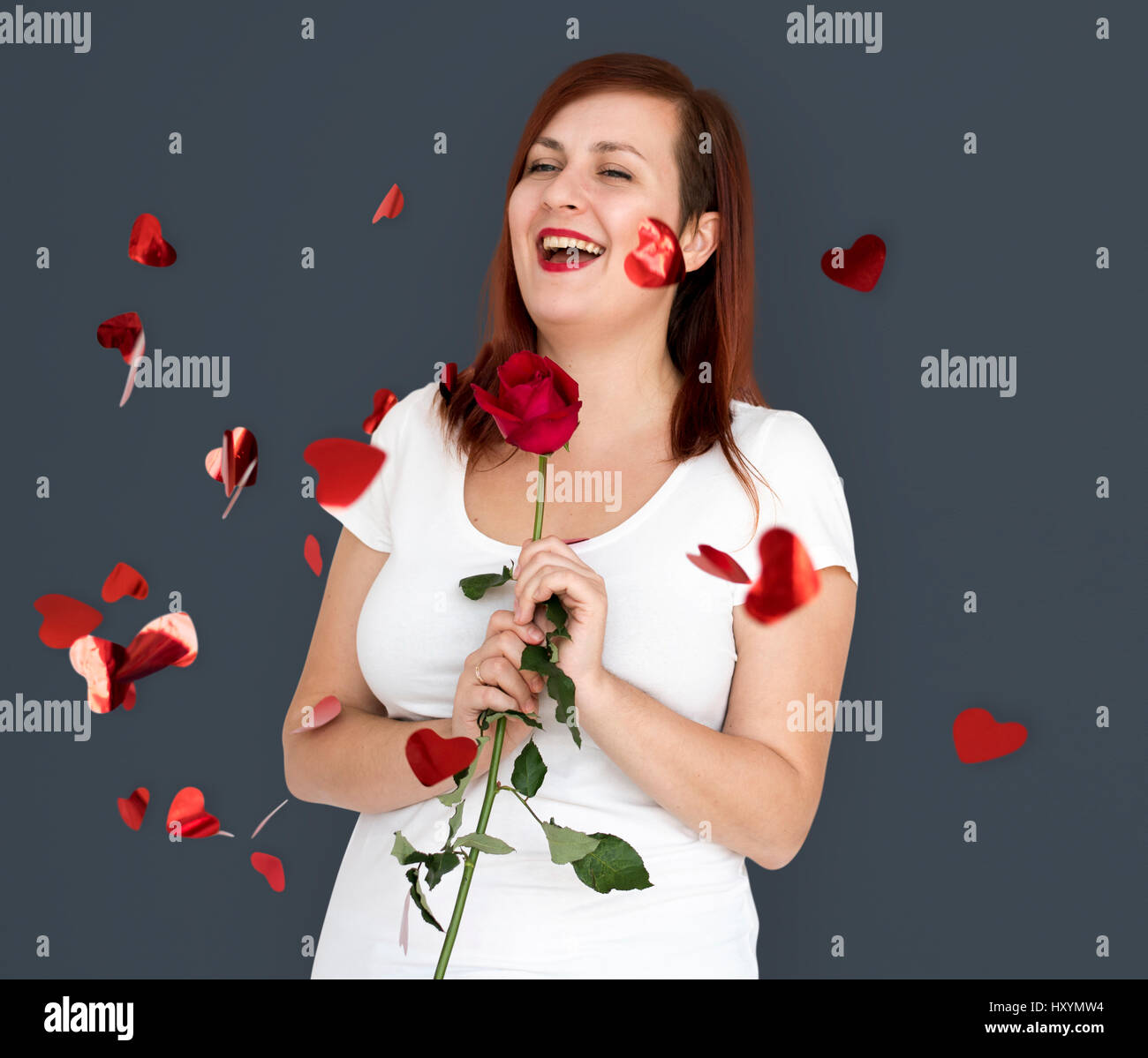 Studio Shoot Portrait People Model Stock Photo - Alamy