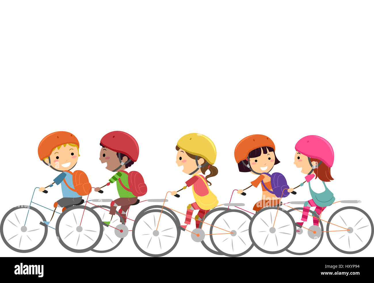 Kids wearing helmets hires stock photography and images Alamy