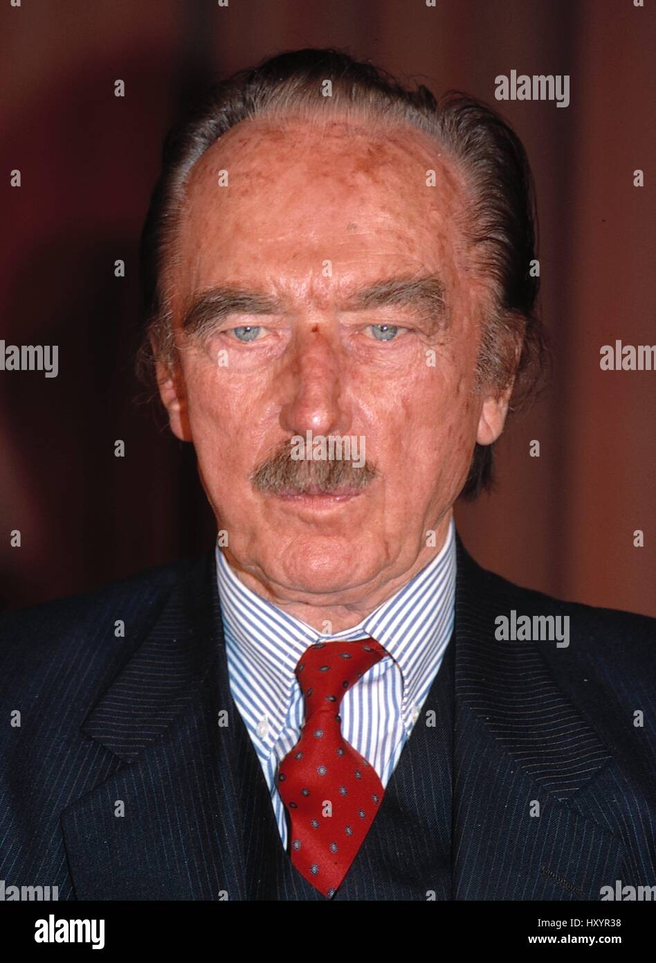 Fred Trump  At the Plaza Hotel in New York City.  December 1988  © RTMcbride / MediaPunch Stock Photo