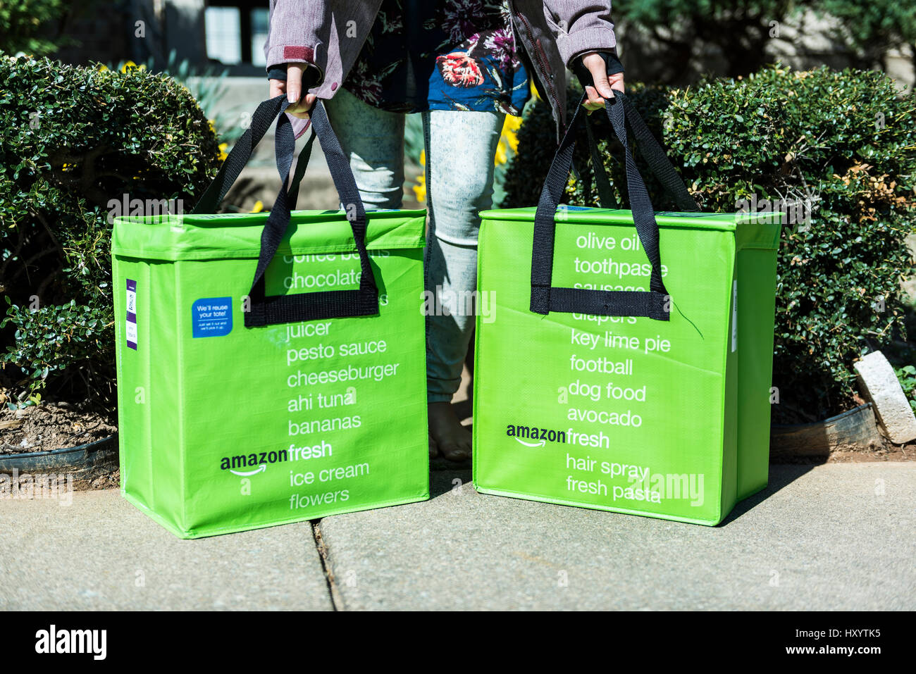 Amazon fresh delivery hires stock photography and images Alamy