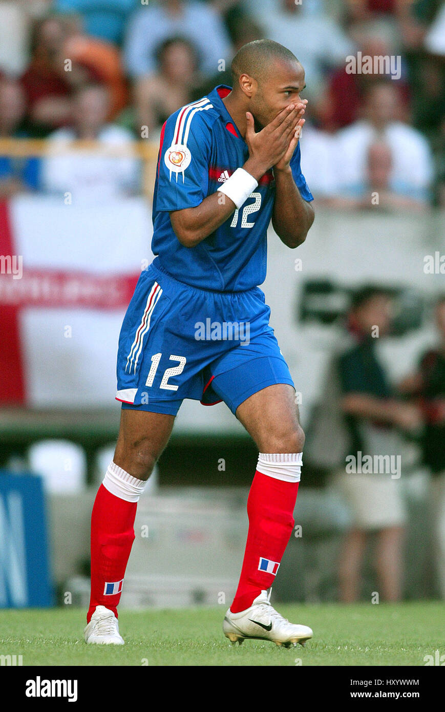 Autocollant Thierry Henry - Panini Coupe Du Monde 2006 #469 - Équipe De France