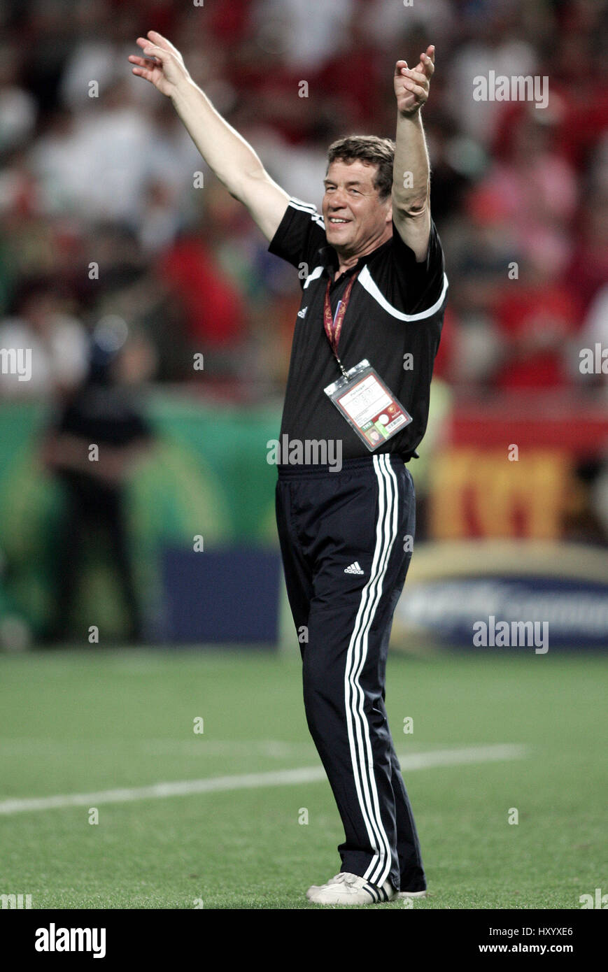 OTTO REHHAGEL GREECE COACH STADIUM OF LIGHT LISBON PORTUGAL 04 July ...